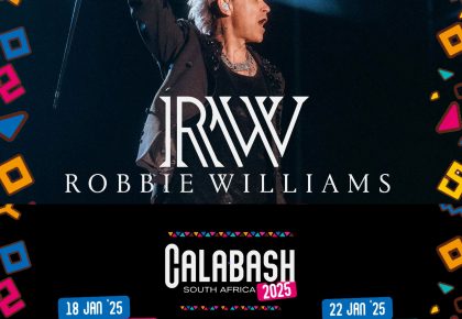 Calabash South Africa 2025: Robbie Williams