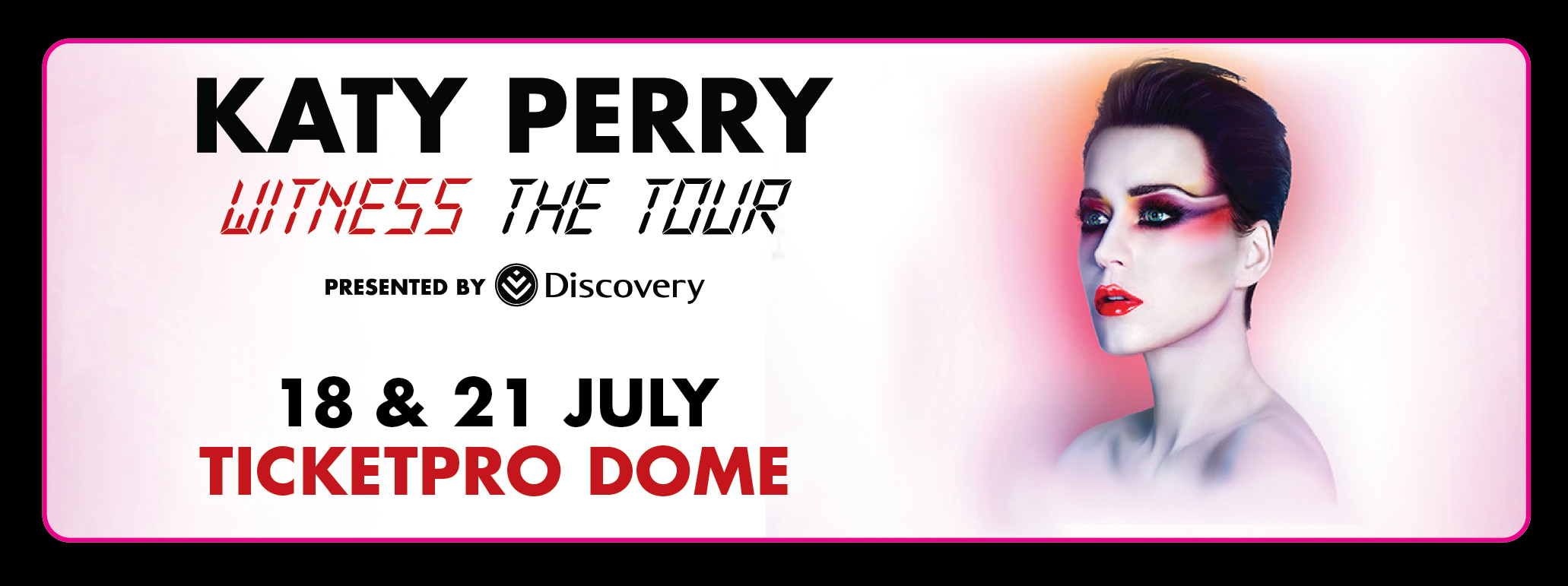 Katy Perry - Witness The Tour 2018 - Banner