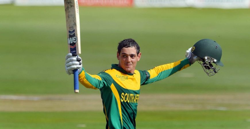 Cricket South Africa - Proteas - De Kock - Beluga Hospitality