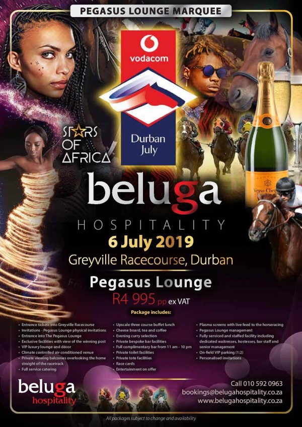 Durban July 2019 Beluga Hospitality VIP Hospitality