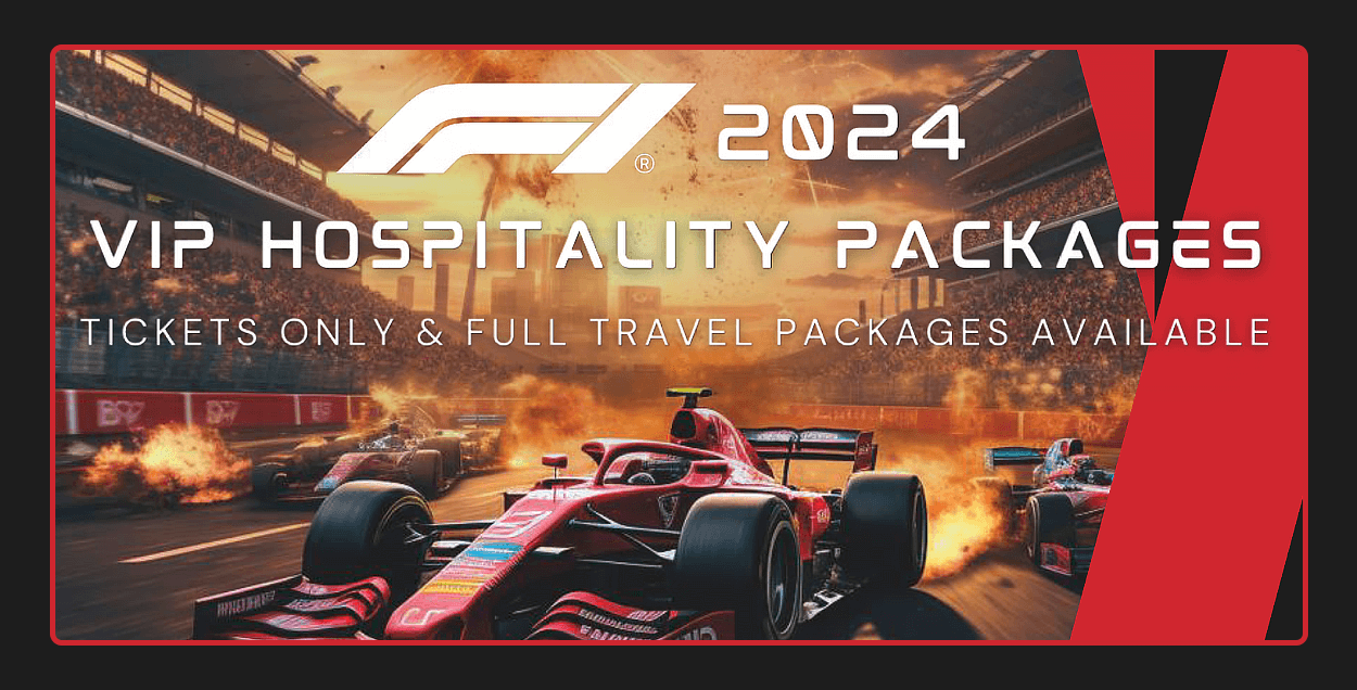 Formula 1 - Hospitality & Travel Packages (2024 Race Season) - Banner