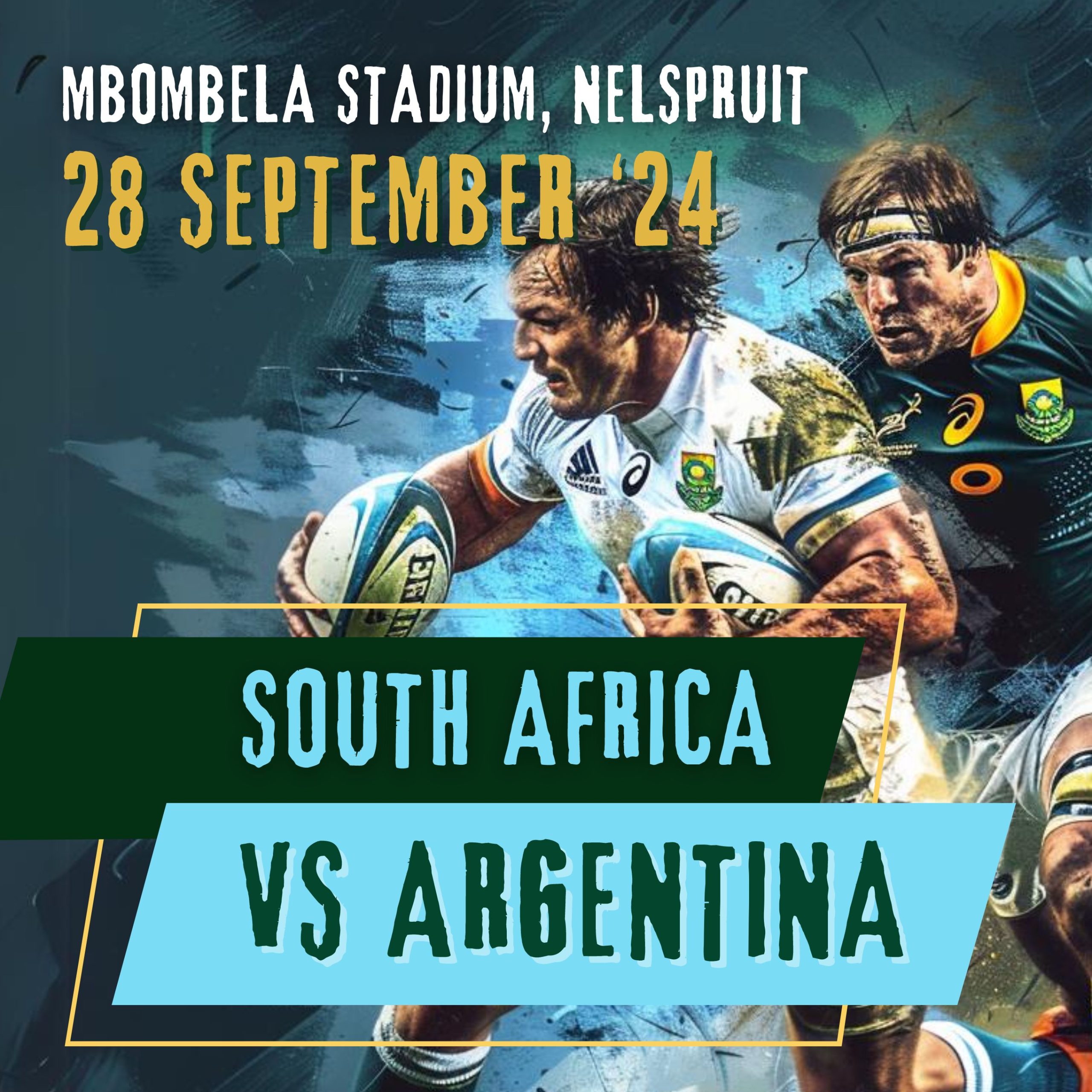 South Africa vs Argentina - Rugby Championship