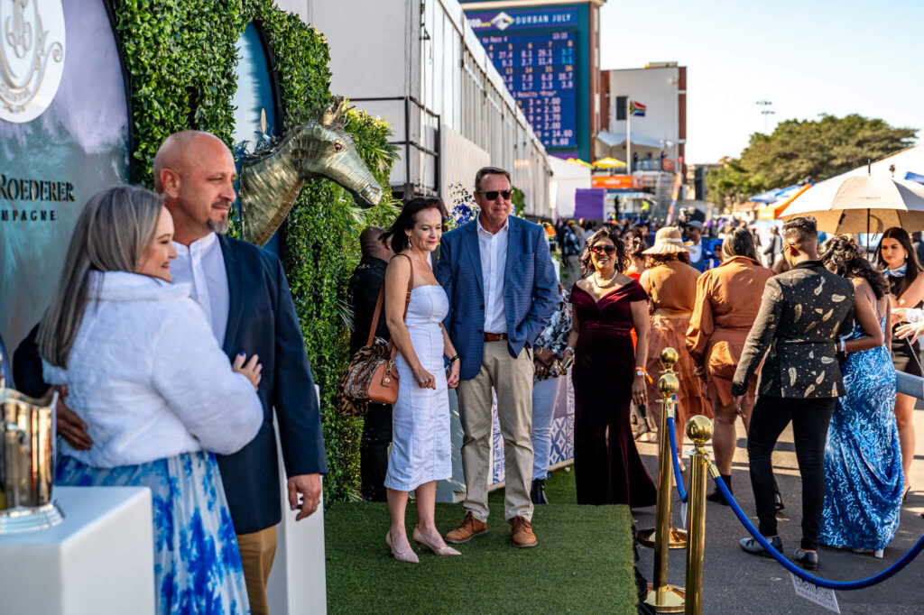 Beluga Hospitality guests at Durban July 2024 at Greyville Racecourse — photo 17