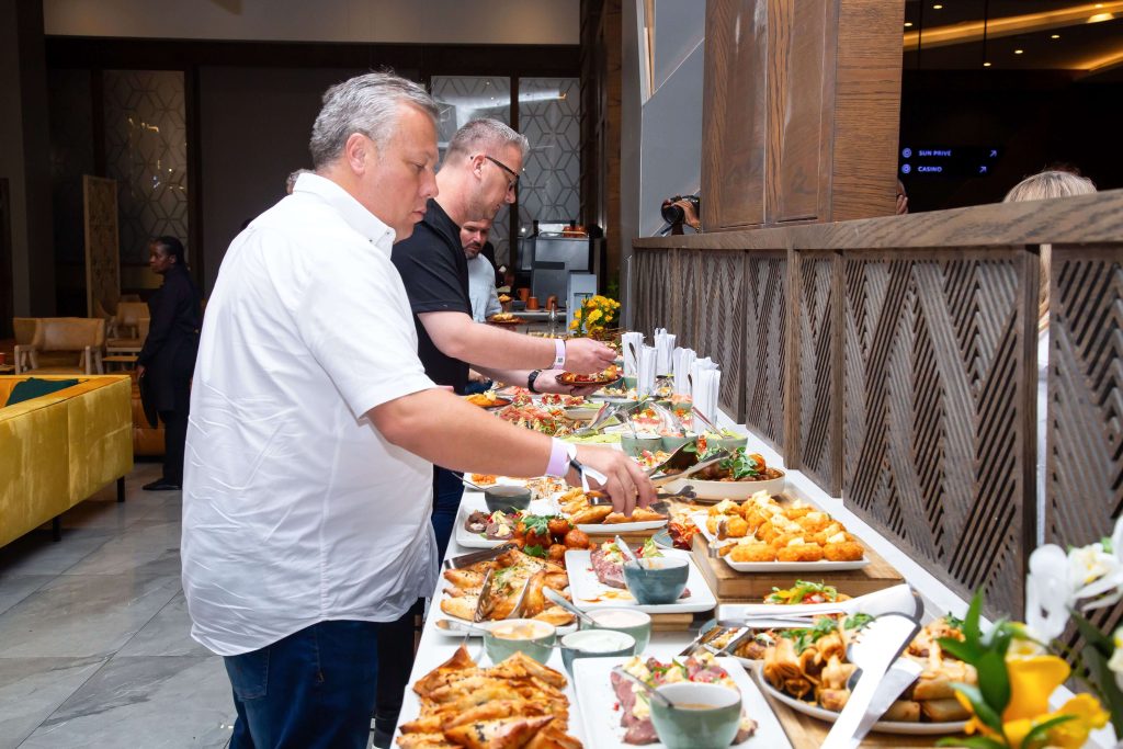 Beluga Hospitality guests at Robbie Williams – SunBet Arena 2025 at SunBet Arena, Time Square — photo 9