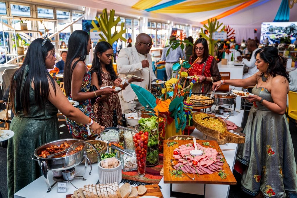 Beluga Hospitality guests at Durban July 2025 at Greyville Racecourse — photo 15