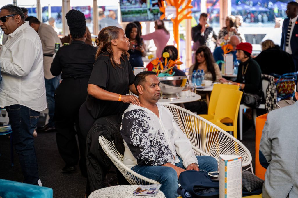 Beluga Hospitality guests at Durban July 2025 at Greyville Racecourse — photo 13