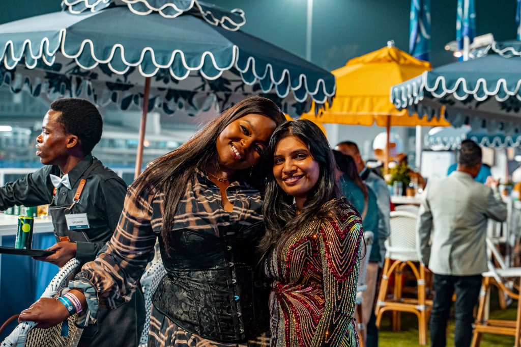 Beluga Hospitality guests at Durban July 2026 at Greyville Racecourse — photo 2