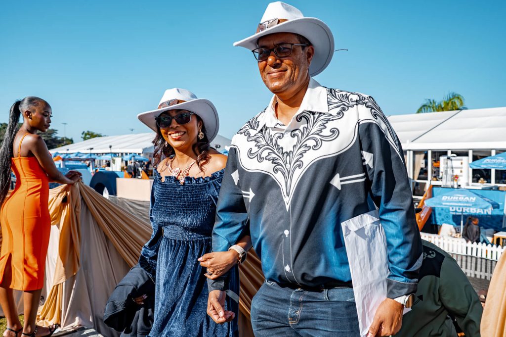 Beluga Hospitality guests at Durban July 2026 at Greyville Racecourse — photo 10