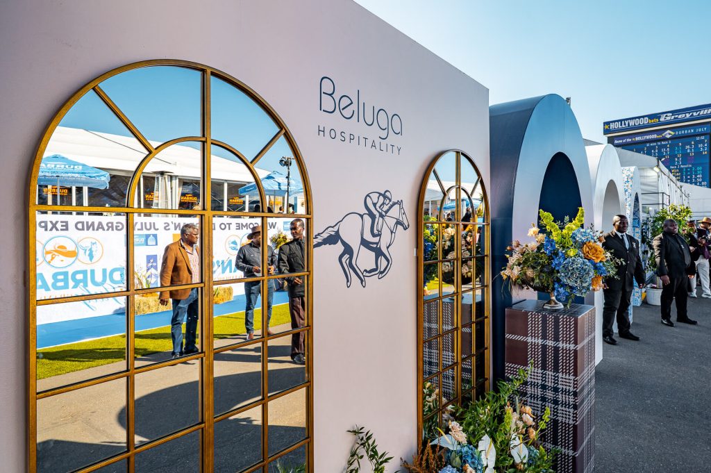 Beluga Hospitality guests at Durban July 2026 at Greyville Racecourse — photo 13