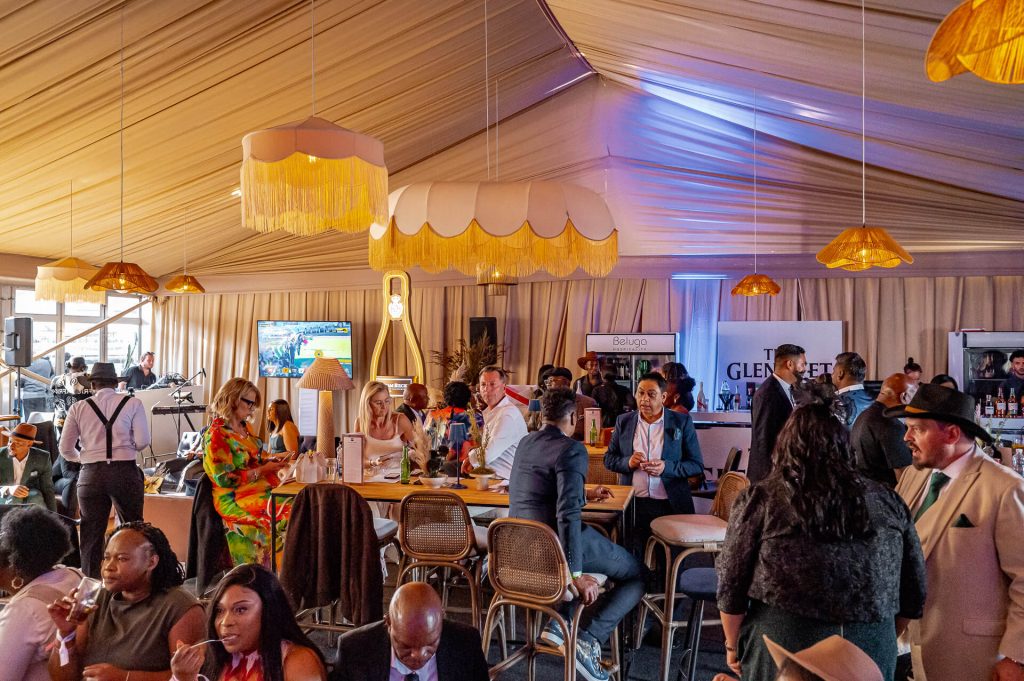 Beluga Hospitality guests at Durban July 2026 at Greyville Racecourse — photo 8