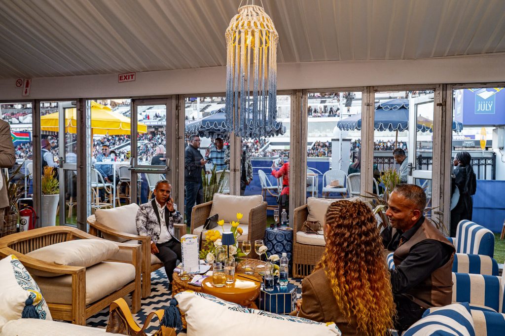 Beluga Hospitality guests at Durban July 2026 at Greyville Racecourse — photo 19