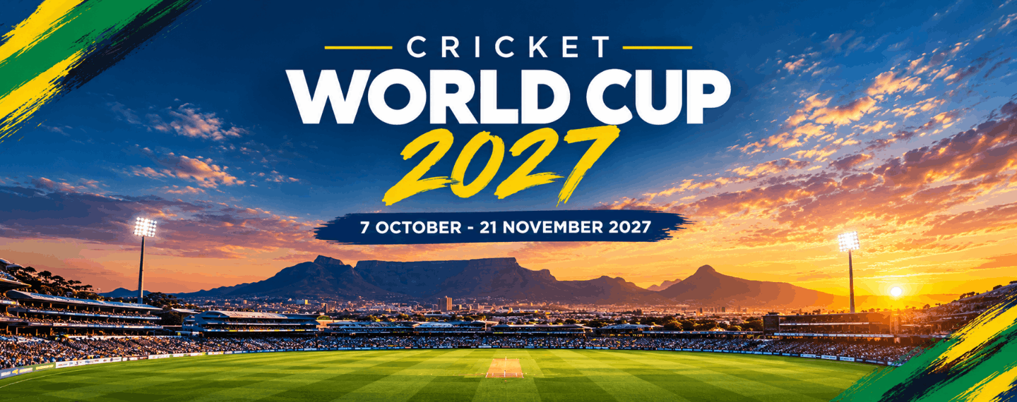 Cricket World Cup 2027, 7 October to 21 November 2027, hospitality with Beluga Hospitality
